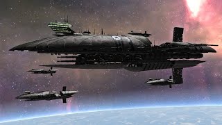 Munificent Frigates Fleet vs Sith Interdictors Fleet  Star Wars Empire At War Remake  NPC Wars [upl. by Tnerual]