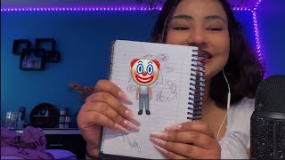 drawing you in 1 min ASMR 🧃 [upl. by Haym]