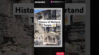 History of Martand Temple martandtemple history shorts [upl. by Aicileb]