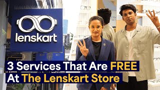 3 Services That Are FREE At The Lenskart Store  Lenskart [upl. by Stambaugh]