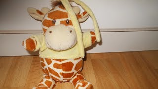 Soothing bedtime Lullaby giraffe toy with soothing sound [upl. by Gehman]