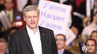 Stephen Harper campaign stop in Dollard des Ormeaux [upl. by Yam]