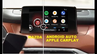 ANDROID AUTO MAZDA 236CX3CX5CX9MX5CX30CX60 Google Maps Spotify Polskie MENU [upl. by Adehsor410]