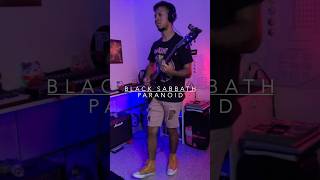 Cover paranoid black sabbath guitarplayer guitarcover guitarist music blackSabbath heavymetal [upl. by Yffub733]