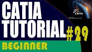 29 CATIA Beginner Tutorial Pocket Types [upl. by Nahor]