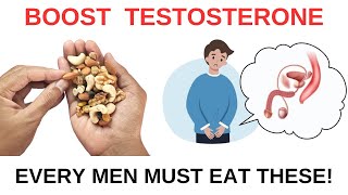 TOP 10 TESTOSTERONE BOOSTING FOODS EVERY MEN NEED TO EAT [upl. by Anitnatsnoc]