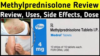 Methylprednisolone tablets ip 16 mg 8 mg in hindi  Medrol Tablet Uses in Hindi  Uses Side Effect [upl. by Mauri]