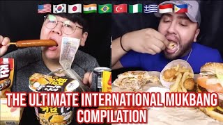 the ULTIMATE international mukbang compilation [upl. by Belva]