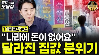 quot나라에 돈이 없어요quot 달라진 집값 분위기 월간 뉴스 모음집 [upl. by Ettigirb]