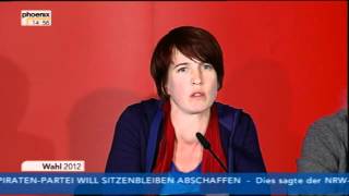 Landtagswahlen in NRW Pressekonferenz der Linken [upl. by Ferdinana]