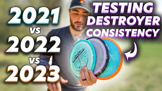 Is Innova REALLY Inconsistent  Halo Destroyers Comparison from 2021 vs 2022 vs 2023 [upl. by Carlie261]