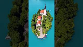 BLED ISLAND SLOVENIA 🇸🇮 slovenia shorts travel nature beautifuldestinations island nature [upl. by Ani]