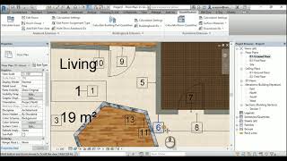 How to split floor faces in Revit Architecture by Esam Azzam [upl. by Nae558]