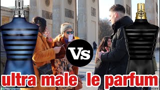 Jean Paul Gaultier ultra male vs Jean Paul Gaultier le male le parfum  fragrance test [upl. by Ladin]