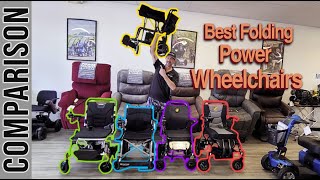 8 Best Electric Wheelchairs  Ultra Light and Ultra Foldable [upl. by Lewls]