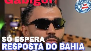 😮 Gabigol fala da possibilidade de jogar no Bahia ele tá livre é oficial esperar resposta do Bahia [upl. by Primaveria317]