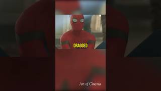 Tom Holland Wildest Stunt in Spiderman spiderman marvel shorts [upl. by Ardnoik638]