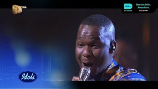 Faith performs Tjontjobina’ – Idols SA  S19  Ep 16  Mzansi Magic [upl. by Alieka]