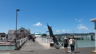 Paihia lookout near the wharf Paihia wharf northland New Zealand [upl. by Edalb322]