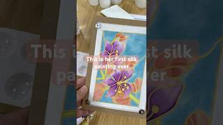 First Silk Painting Experience – Discover Creativity at Coffee Break Silk Art SilkPainting [upl. by Kailey]