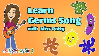 Learn Germs Song for Children Official Video  Health Song by Patty Shukla [upl. by Eilsehc748]