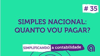 CÁLCULO DO SIMPLES NACIONAL [upl. by Layol]