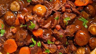 Boeuf bourguignon ♥ [upl. by Corty]