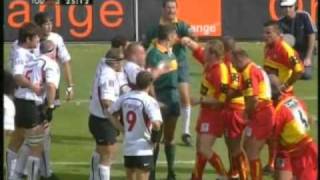 Stade Toulousain  USAP Demi finale champ de France 2004 Partie 12 [upl. by Thar]