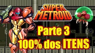 Super Metroid  Phantoon sem energia  Parte 3 [upl. by Cariotta208]