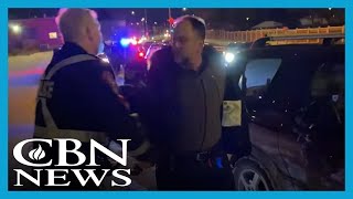 ‘Gestapo Nazi’ Dramatic Video Shows Canadian Pastor Being Arrested Again Over the Weekend [upl. by Lilybel]