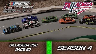 NASCAR Stop Motion  Talladega MampM Cup Series S4  R20 TALLADEGA 200 Presented by NASCARFAN24 [upl. by Nollid40]