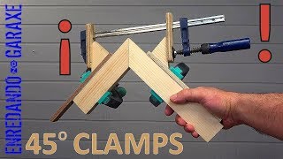 🔥 Best corner clamps jig for miter joints Amazing woodworking techniques [upl. by Niuqaoj]