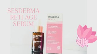 Sesderma Reti Age Serum Review ريفيو سيروم سيسديرما [upl. by Sirromal]