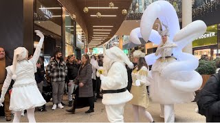 Christmas Parade Brussels Belgium [upl. by Meriel]