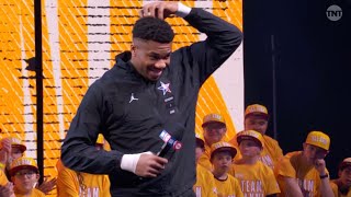 Giannis Accidentally Picks Ja Morant 😅  NBA AllStar Draft 2023 [upl. by Mlawsky]