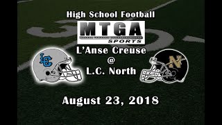 HS Football LAnse Creuse vs LAnse Creuse North [upl. by Nomannic]