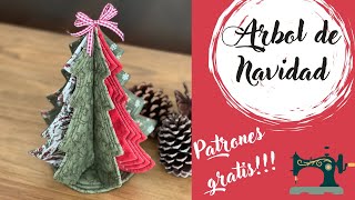 Arbol de Navidad 2024 Tutorial con patrones gratuitos [upl. by Nogaem]