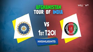 Highlights 1st T20I India vs Afghanistan  1st T20I  IND vs AFG [upl. by Nivan]