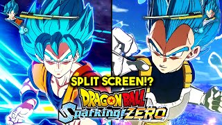 il MULTIPLAYER LOCALE 1vs1 in SPARKING ZERO 👀 Cosa è SUCCESSO Dragon Ball SP Split Screen ITA [upl. by Anivas]