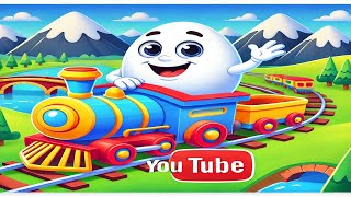 Humpty Dumptys Train Ride Humpty Dumpty ChooChoo Baby Nursery Rhymes amp Kids Songs Humpty Dumpty [upl. by Frodine]