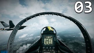 FLYING A JET Battlefield 3 Campaign  Part 3 [upl. by Nolyd]