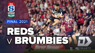 Super Rugby AU  Reds v Brumbies  Final Highlights [upl. by Hardunn749]