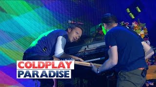 Coldplay  Paradise Jingle Bell Ball 2015 [upl. by Susumu]