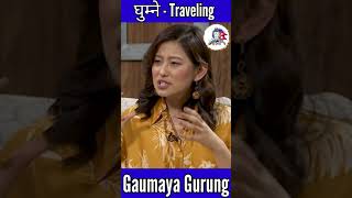 Traveling  Gaumaya GurungGreat Nepali Soch🇳🇵 Shorts [upl. by Reggis]