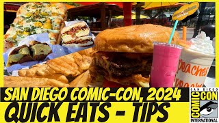 San Diego ComicCon SDCC 2024 Quick Eats Food Options [upl. by Zohara]