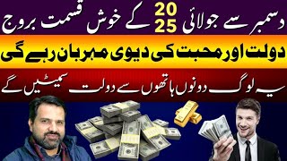 December to July 2025  Top Luckiest zodiac sign  Latest Research  Astrologer Osama Ali khan [upl. by Standish]