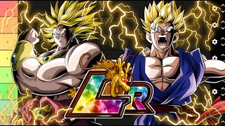 TOP 10 LRS IN DOKKAN TIER LIST WWDC PART 2 TOP 10 LRS DBZ Dokkan Battle [upl. by Artkele]