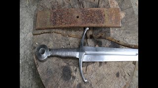 Forging a medieval sword the complete movie [upl. by Htederem]