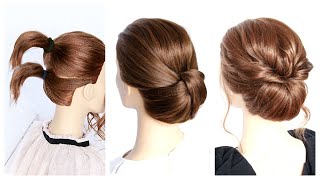 7 Easy Updos for Short to Medium Hair [upl. by Jedlicka]