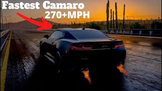 Fastest Camaro ZL1 Drag Build 1500hp Forza Horizon 5 racing [upl. by Eidnarb]